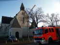 Brand in Kirche Koeln Muelheim Tiefenthalstr   P13